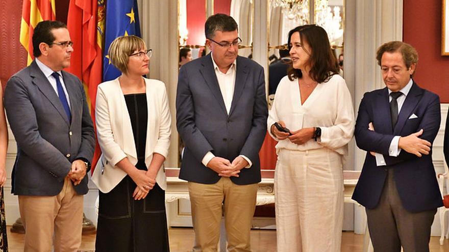 Presentación de la memoria del Consell Jurídic Consultiu en las Corts el pasado mes de julio. | LEVANTE-EMV