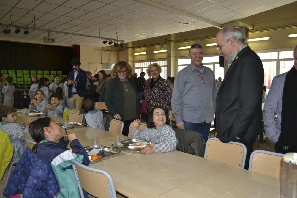 El conseller Bargalló visita l'Escola Paidos