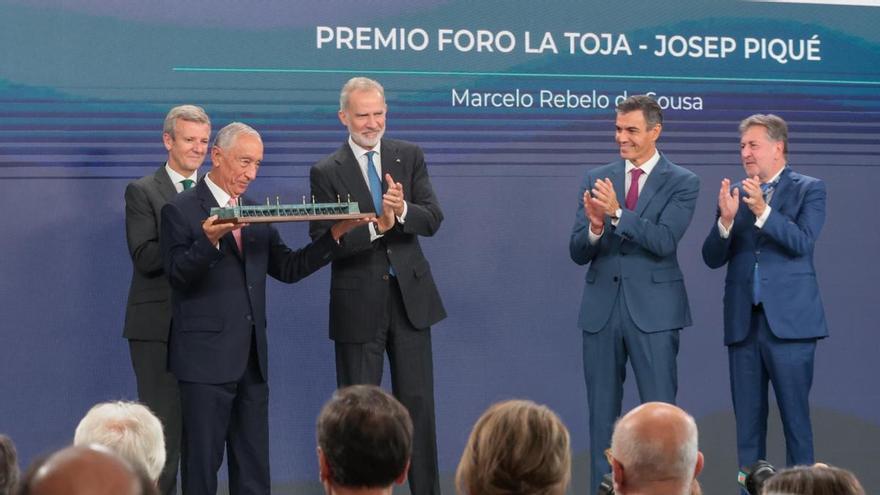 Rebelo de Sousa llama a "reafirmar los valores del patrimonio universal europeo" en un mundo en el que "la fuerza se ha impuesto al derecho"
