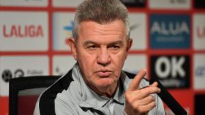 Javier Aguirre, técnico del RCD Mallorca, en la previa al partido de Copa del Rey frente a la Real Sociedad.