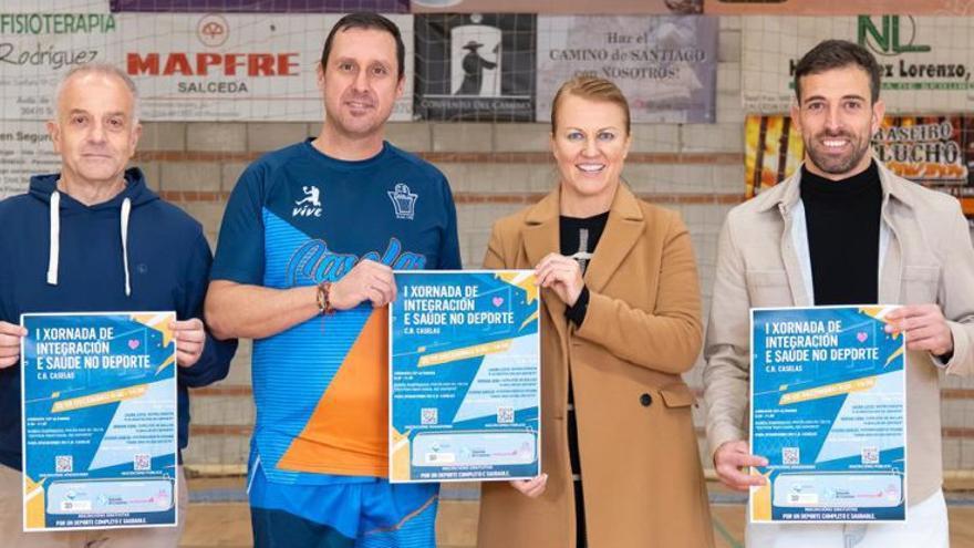 Óscar Faílde, Alfredo García, Loli Castiñeira y Marcos Troncoso. | D.P.