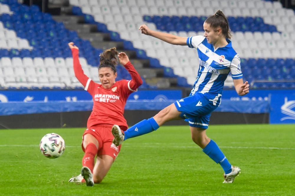 El Dépor Abanca cae en Riazor ante el Sevilla