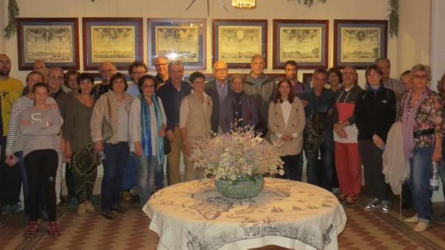 La Societat Catalana de Geografia visita la Fundació Mascort de Torroella