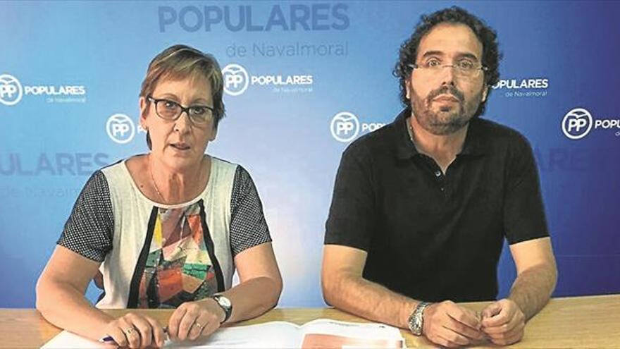 El PP de Navalmoral solicita inversiones en proyectos de sanidad y educación