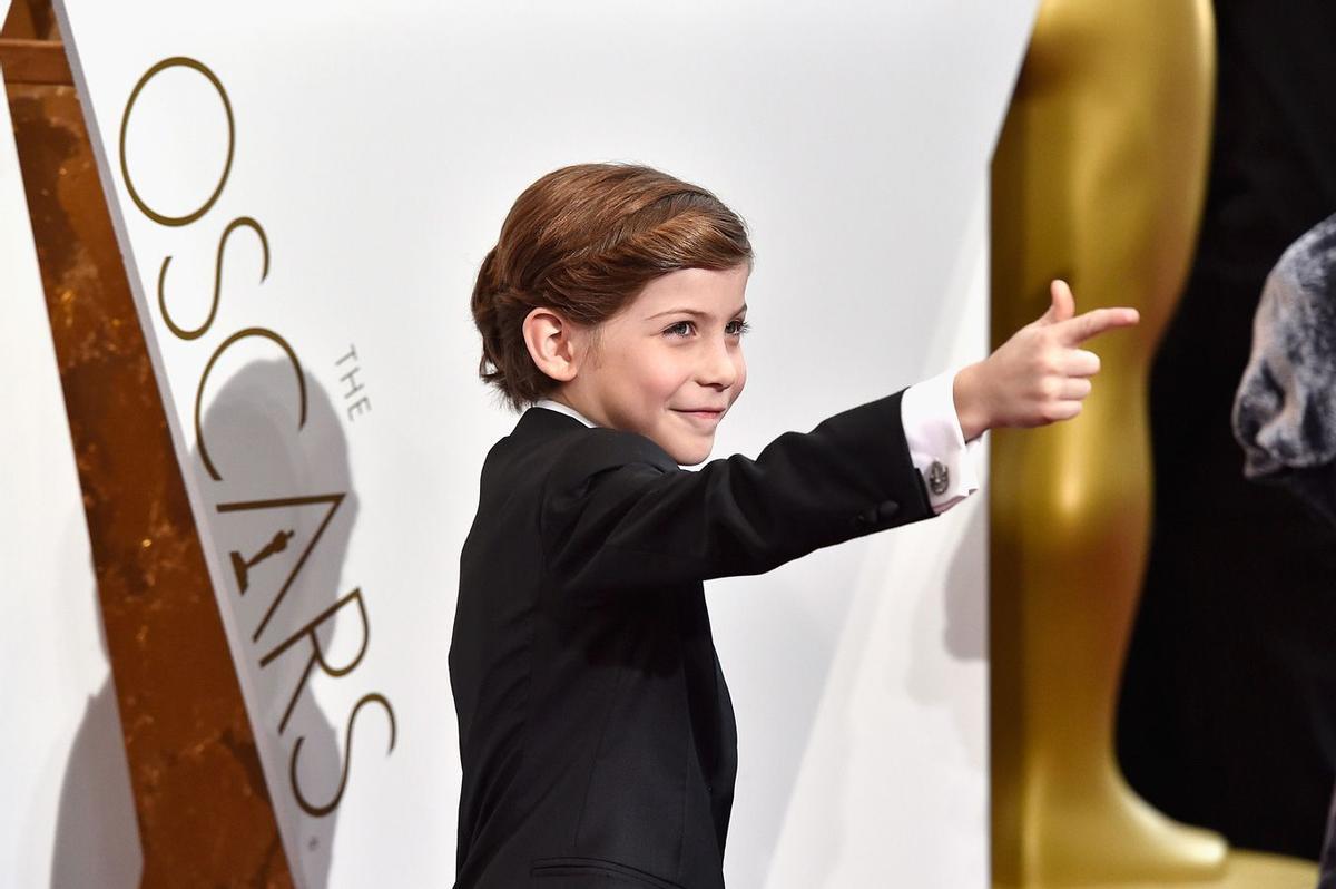 Premios Oscar 2016: los gemelos de Jacob Tremblay