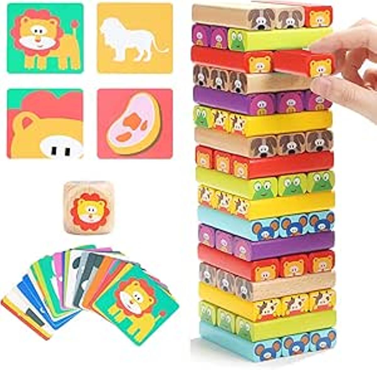 Animal Stacking Game.