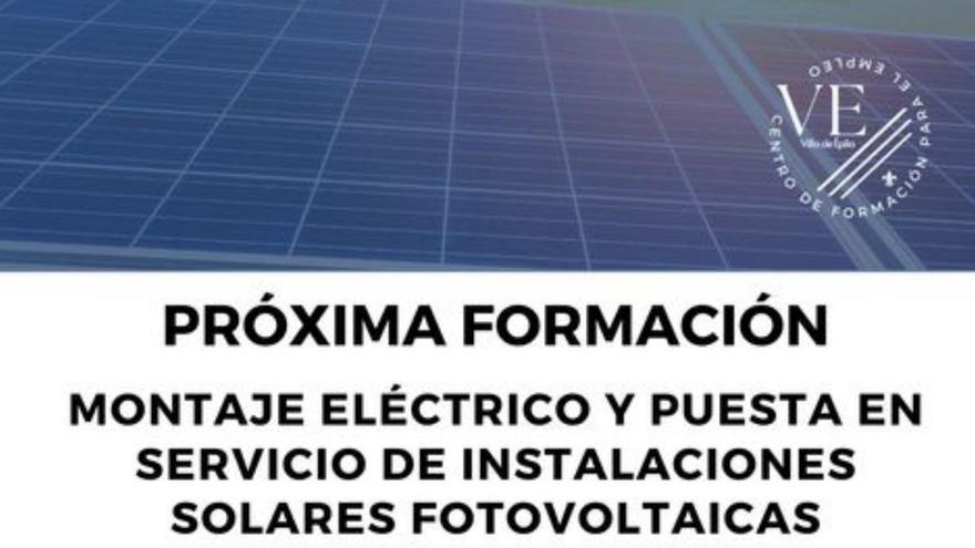 Cartel promocional del curso.