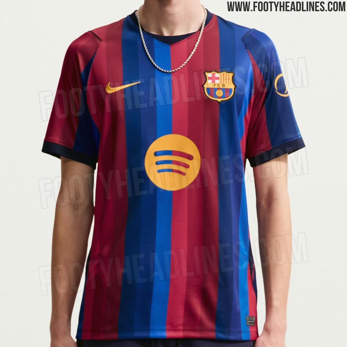 La camiseta del Barça para la próxima temporada, filtrada