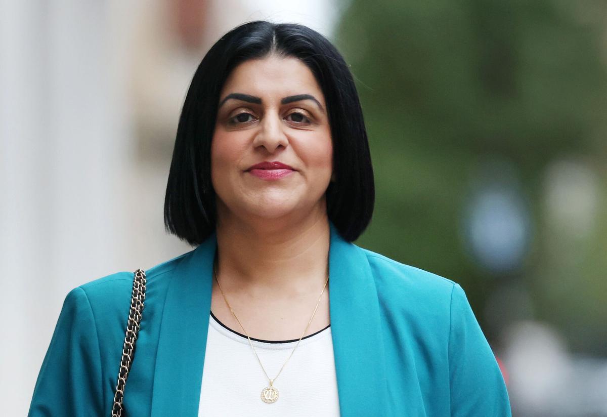 La ministra del Interior británica, Shabana Mahmood.