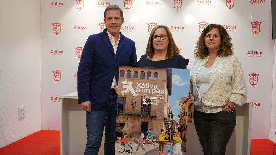 Presentación de la campaña "Xàtiva a un pas".