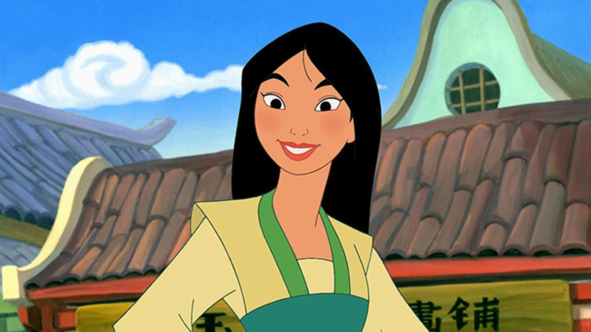 Fotograma de la pelicula Mulan