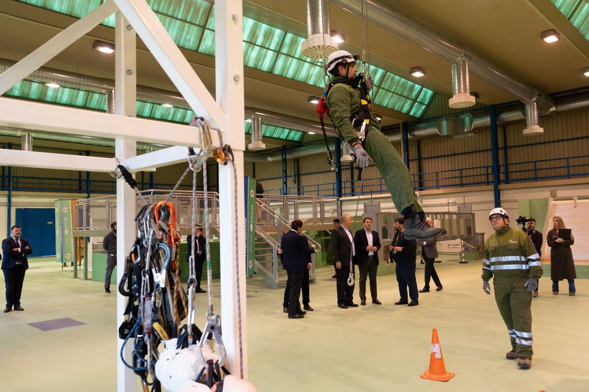 Inauguración del centro de formación e innovación de Iberdrola