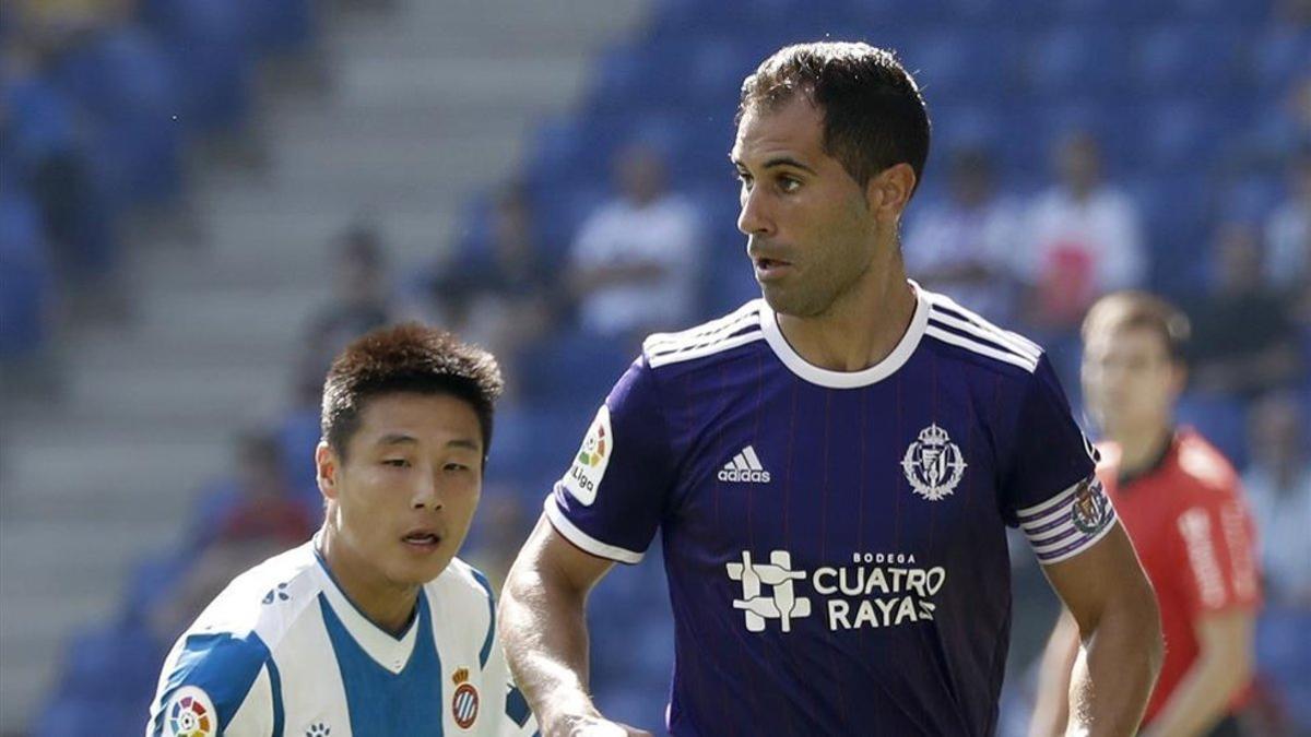 Javi Moyano estuvo en el RCDE Stadium, pero no estará en el Camp Nou.