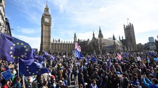 Decenas de miles de voces contra el 'brexit' en las calles de Londres en el aniversario de la UE