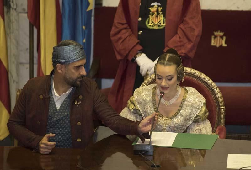 Proclamación de las falleras mayores de València 2020