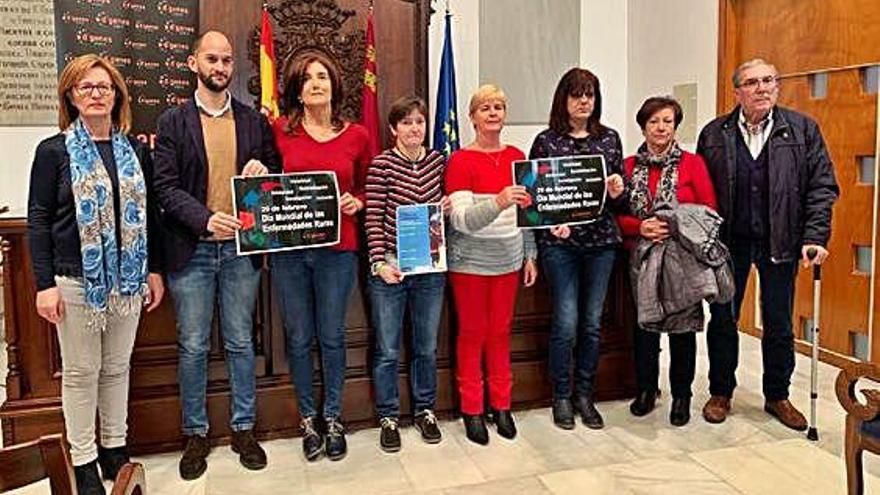 Presentación de las actividades en el Ayuntamiento lorquino.