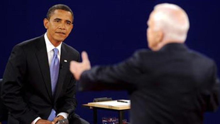 La crisis económica centra el segundo debate Obama-McCain