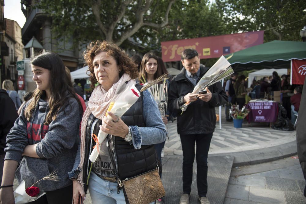 Diada de Sant Jordi a Manresa