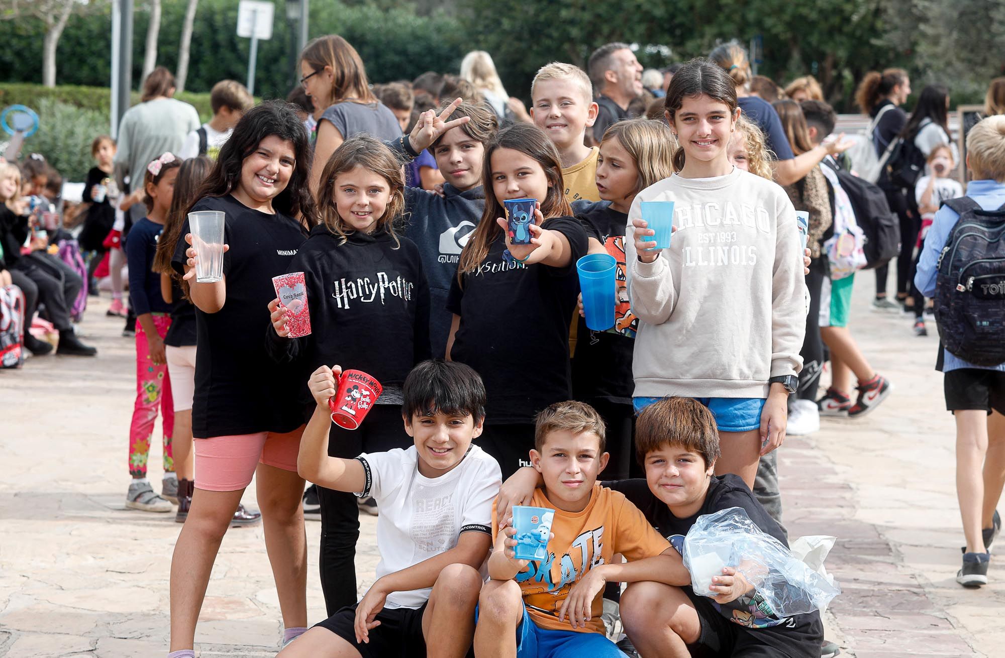 Juegos infantiles en las fiestas de Sant Carles