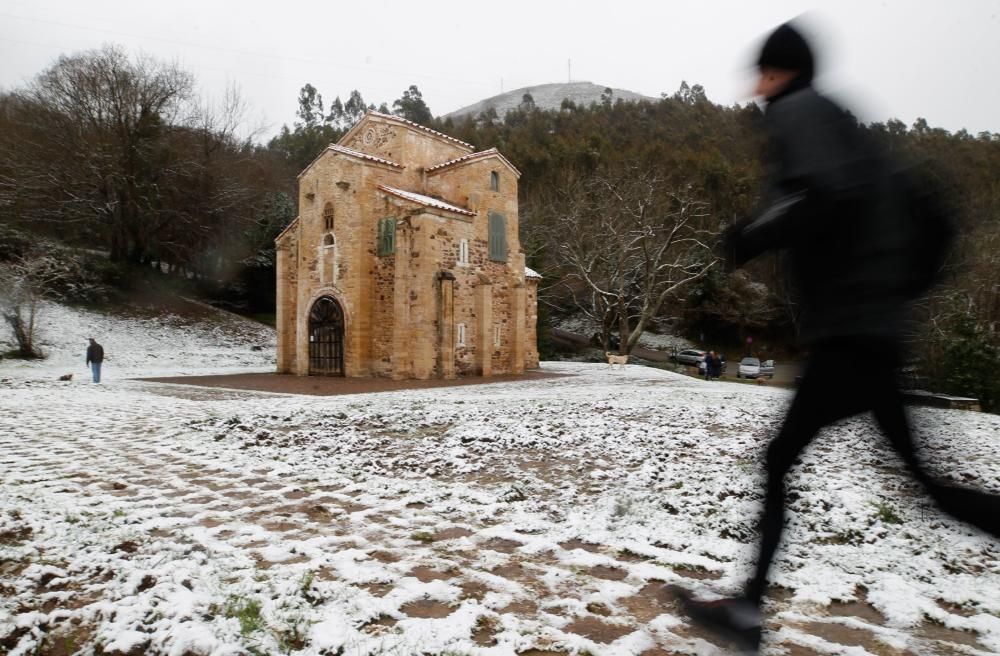 Nieve en Oviedo