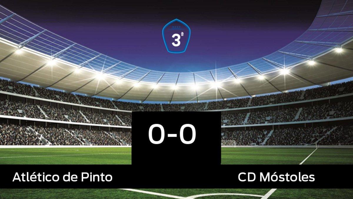 El Atlético de Pinto no pudo conseguir la victoria frente al Móstoles (0-0)