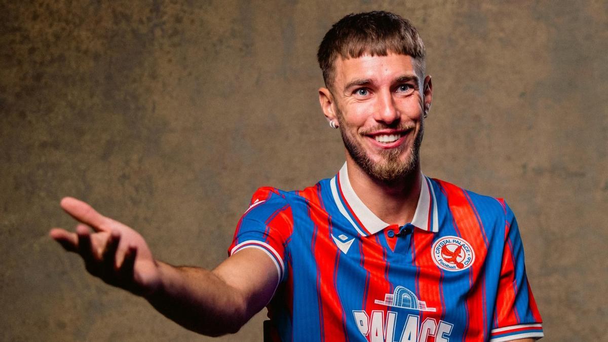Óscar Mingueza, nuevo fichaje del Crystal Palace londinense.