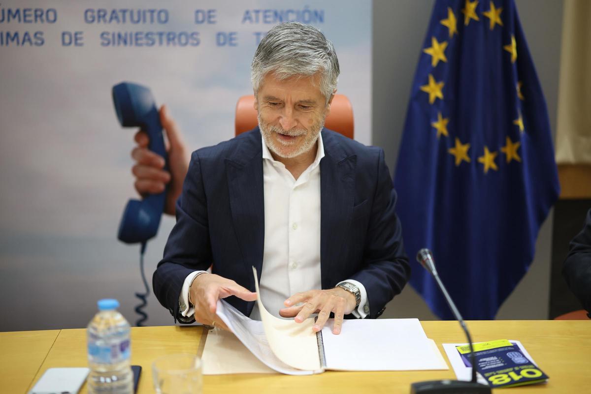 El ministro del Interior, Fernando Grande-Marlaska
