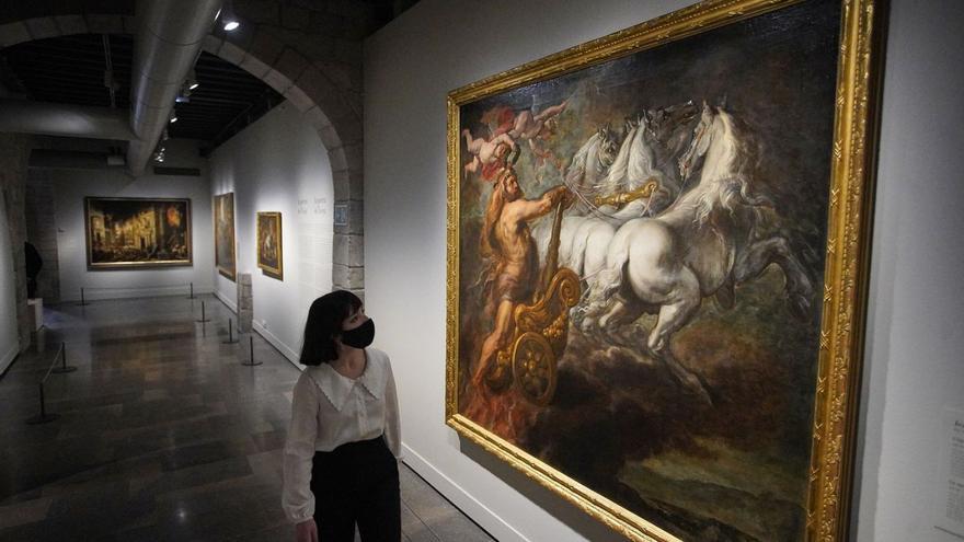 L’exposició «Art i mite. Els déus del prado» va ser la més visitada el 2022 a CaixaForum Girona.  | MARC MARTÍ