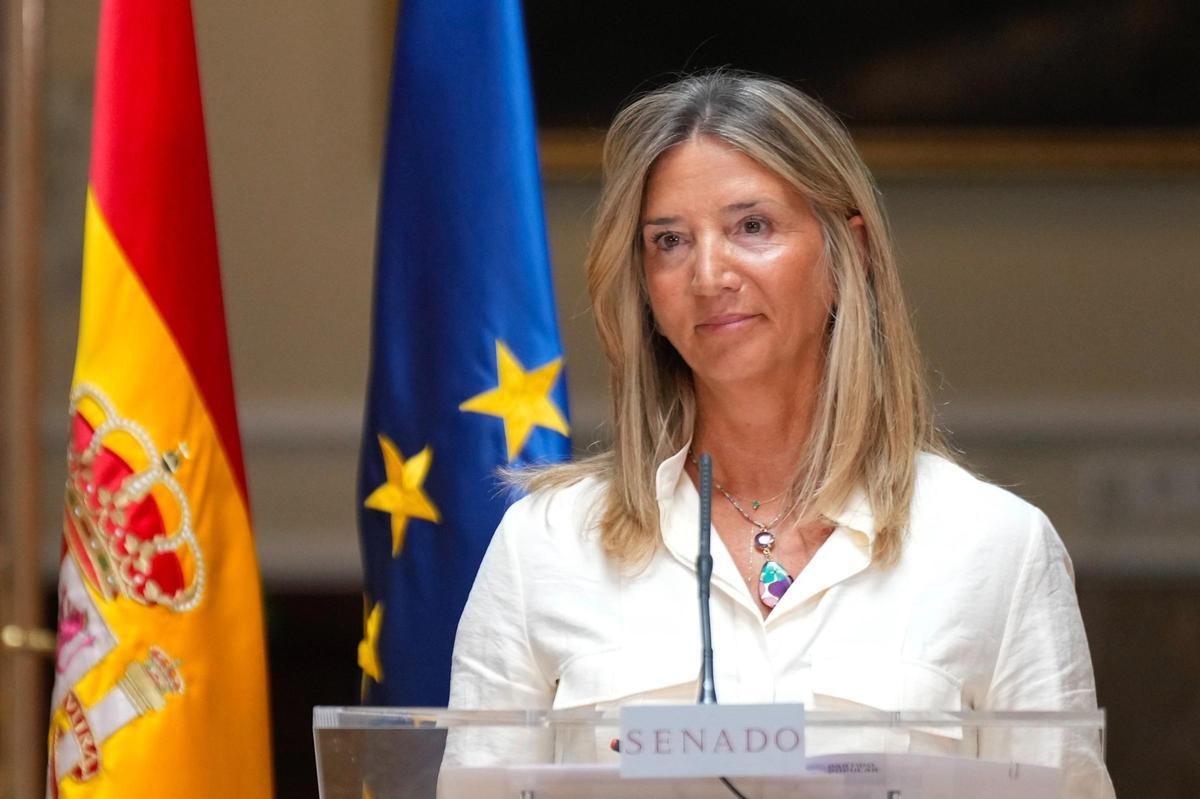 La portavoz del PP en el Senado, Alicia García.