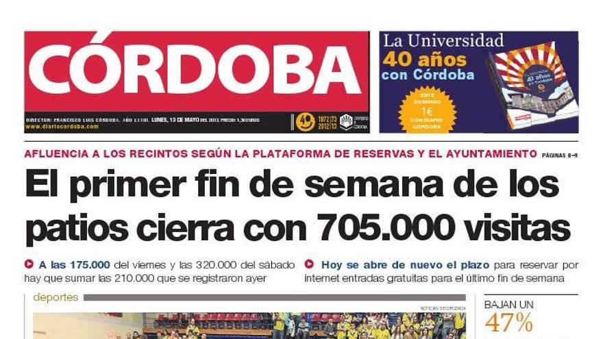 La portada de CÓRDOBA