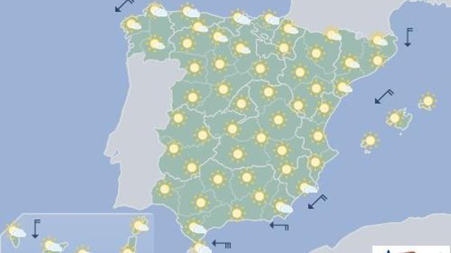 El calor se da un respiro en Canarias