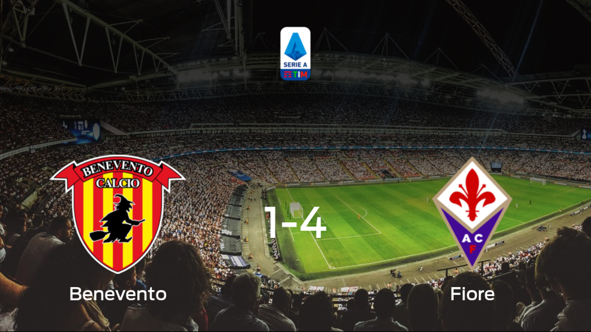 La Fiorentina logra una goleada en el estadio del Benevento (1-4)