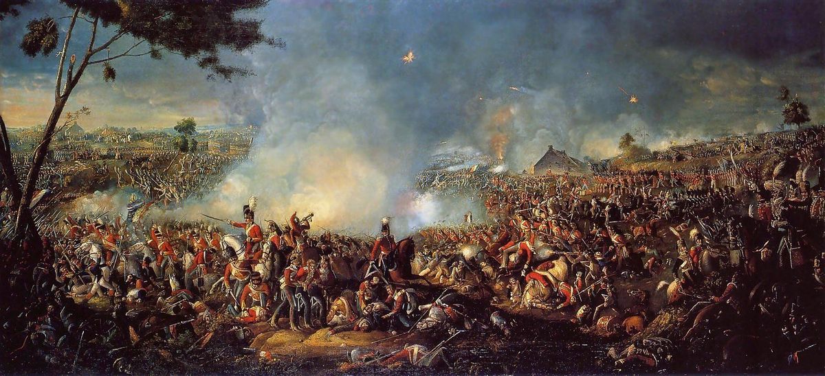 La batalla de Waterloo, de William Sadler