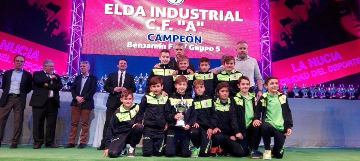 Cinco equipos de Elda campeones provinciales