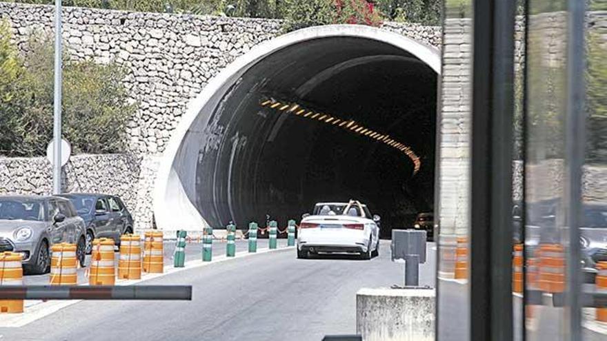 Imagen del túnel de Sóller, que debía ser gratuito para los usuarios a partir del 1 de septiembre.