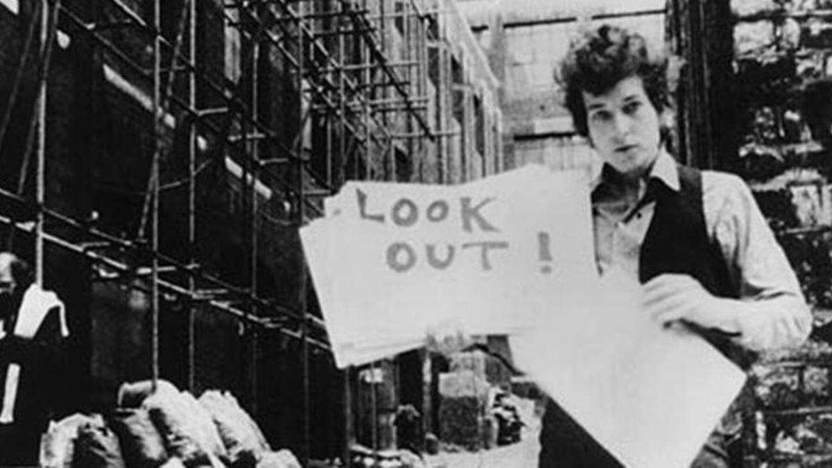 Una imagen del documental 'Dont Look Back', sobre Bob Dylan.