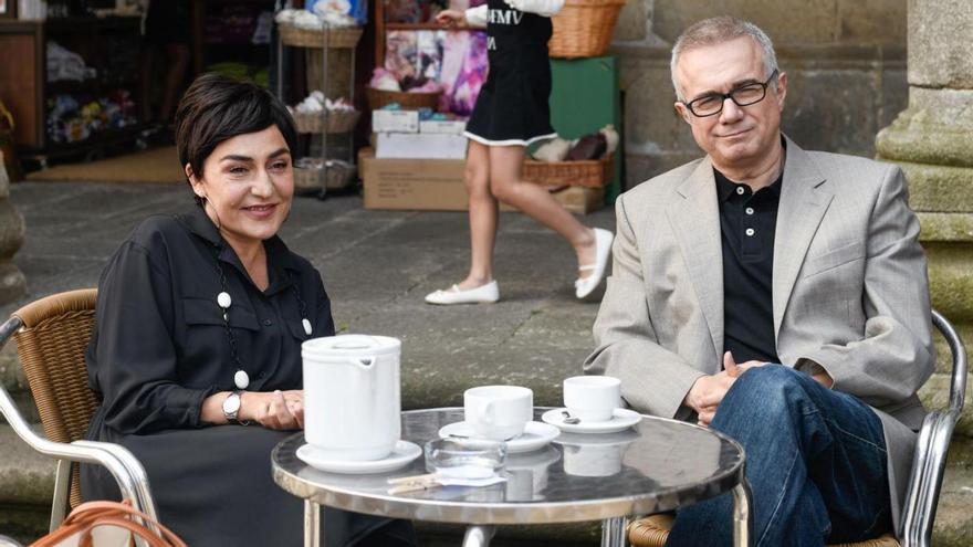 Candela Peña y Tristán Ulloa, como Rosario Porto y Alfonso Basterra en “El caso Asunta”.   | // NETFLIX