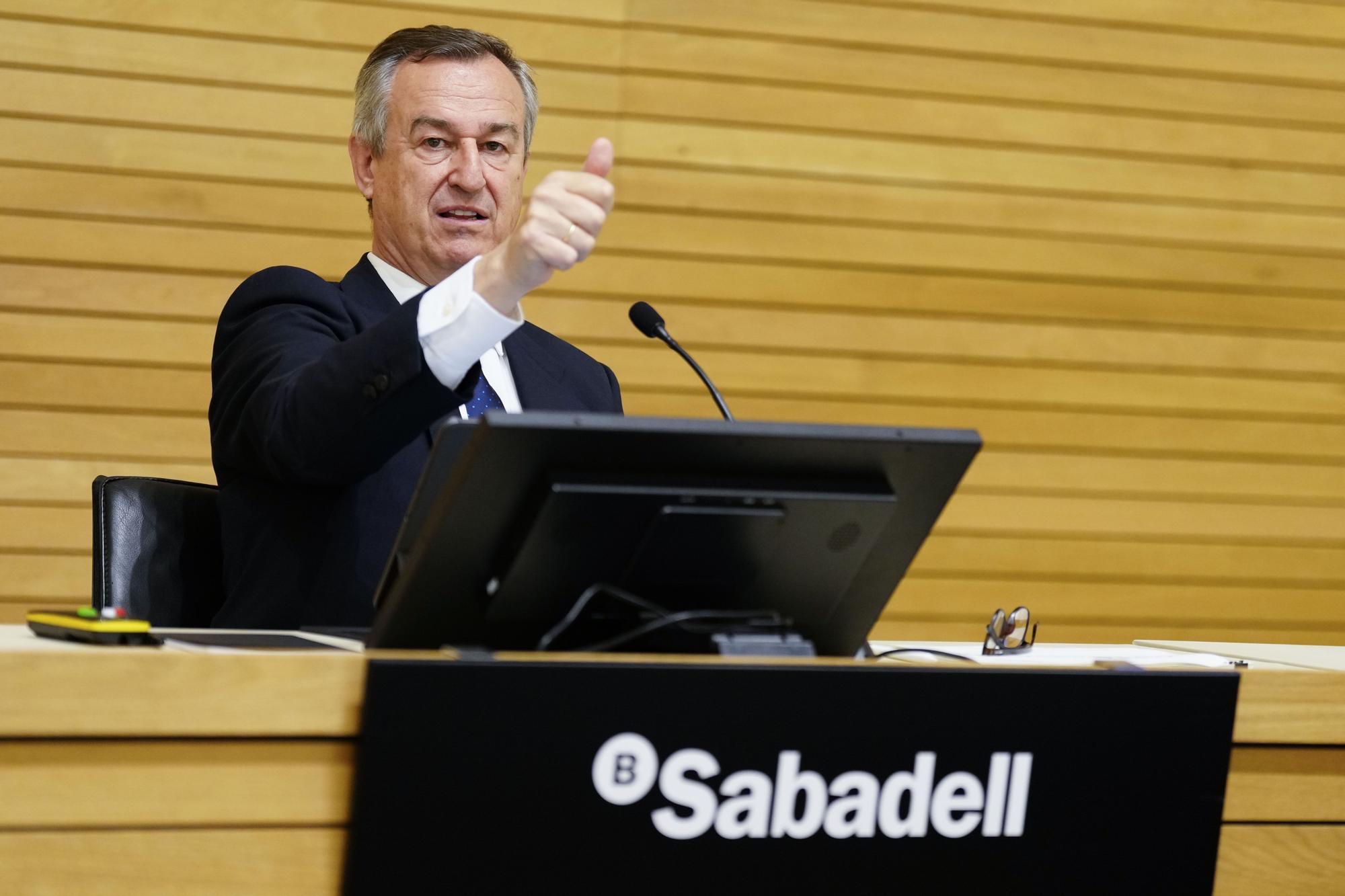 El consejero delegado del Sabadell, César González Bueno
