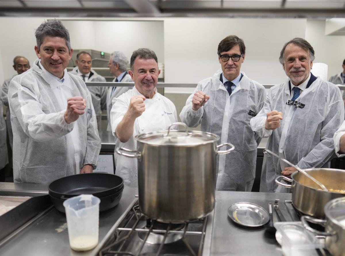 Berasategui s’associa amb el Barcelona Culinary Hub