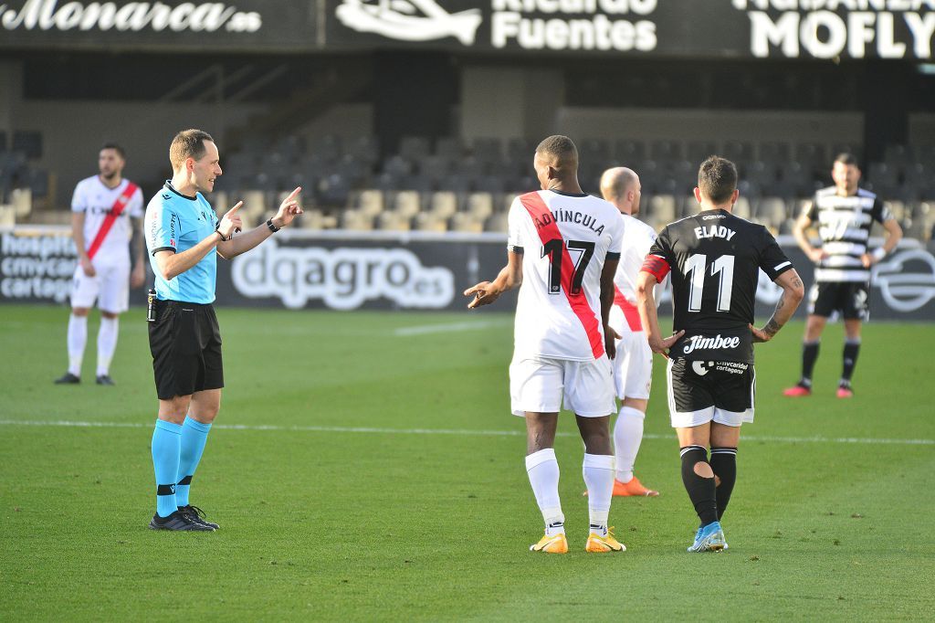 El Cartagena planta cara al Rayo Vallecano