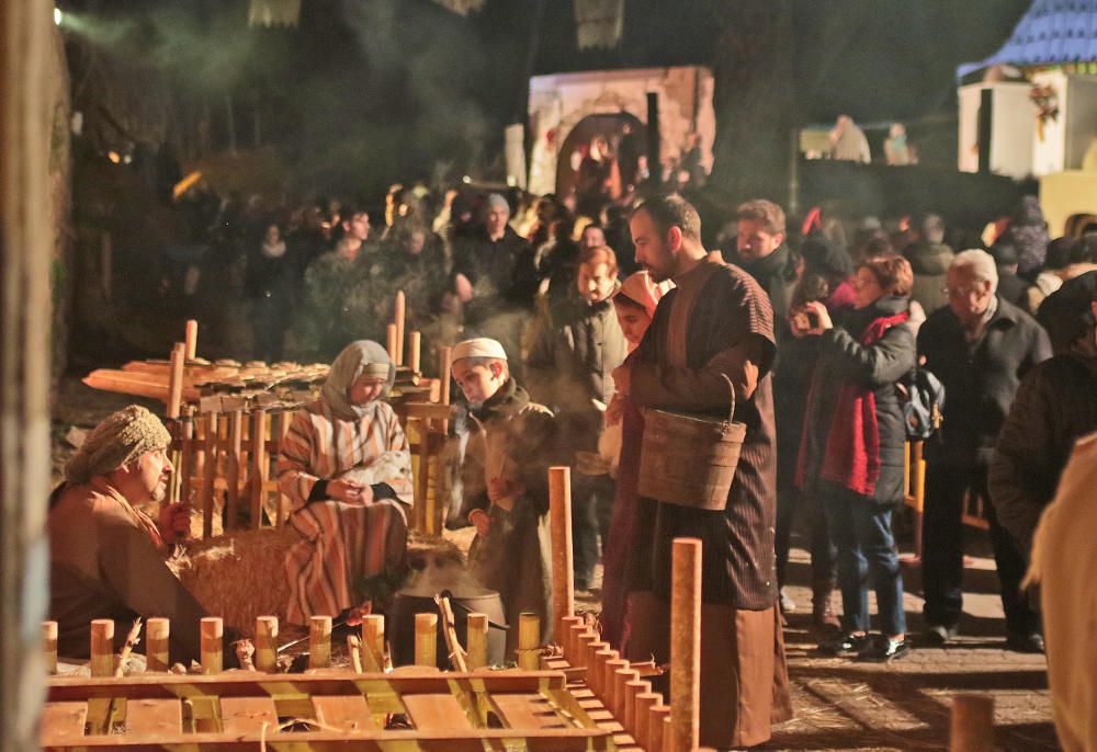 El pessebre del Pont Llarg, en fotos