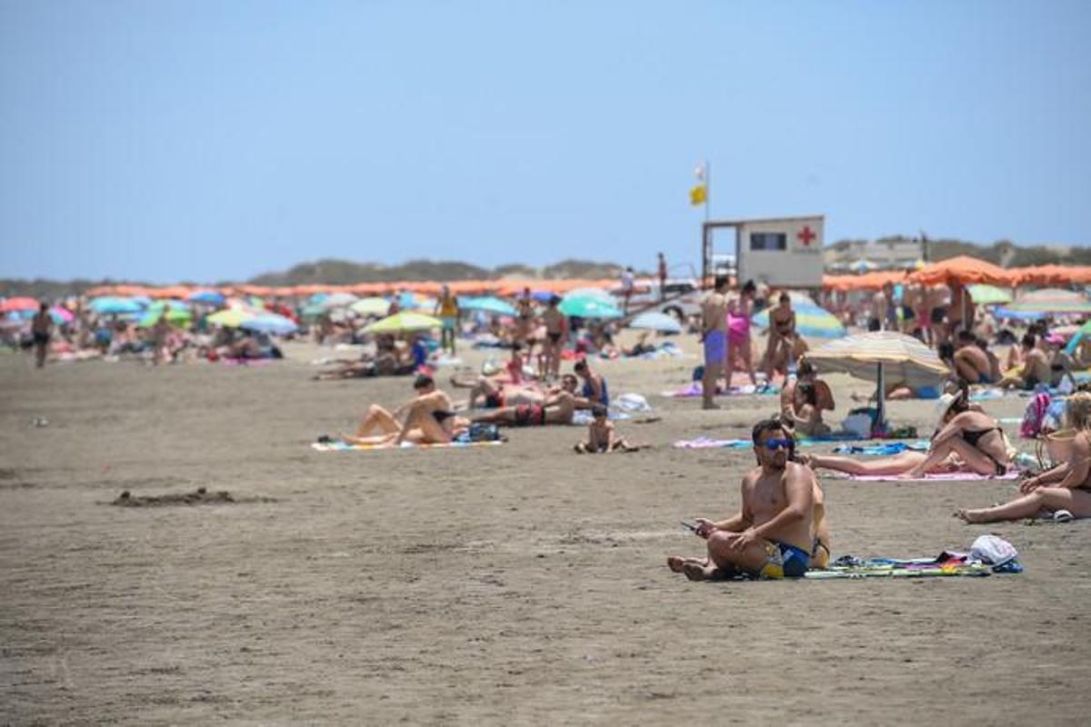 12-05-19  GRAN CANARIA. TEMISAS-SANTA LUCIA-TUNTE-PLAYA DEL INGLES. AGUIMES-SANTA LUCIA DE TIRAJANA- SAN BARTOLOME DE TIRAJANA. METEOROLOGIA. Ola de calor. Reportaje ola de calor. Fotos: Juan Castro.  | 12/05/2019 | Fotógrafo: Juan Carlos Castro
