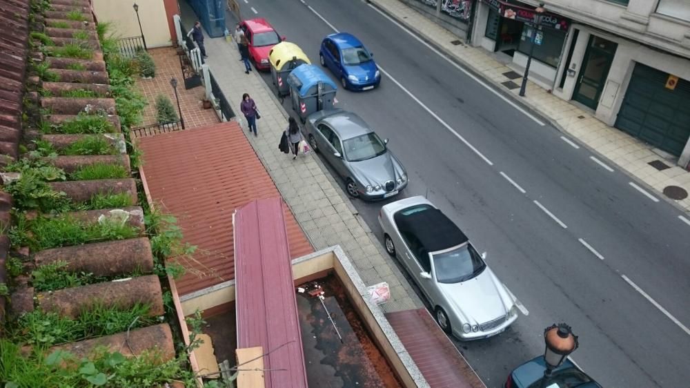 El primer temporal del invierno azota Galicia