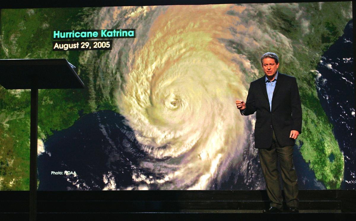 Al Gore en la presentación de 'Una verdad incómoda'