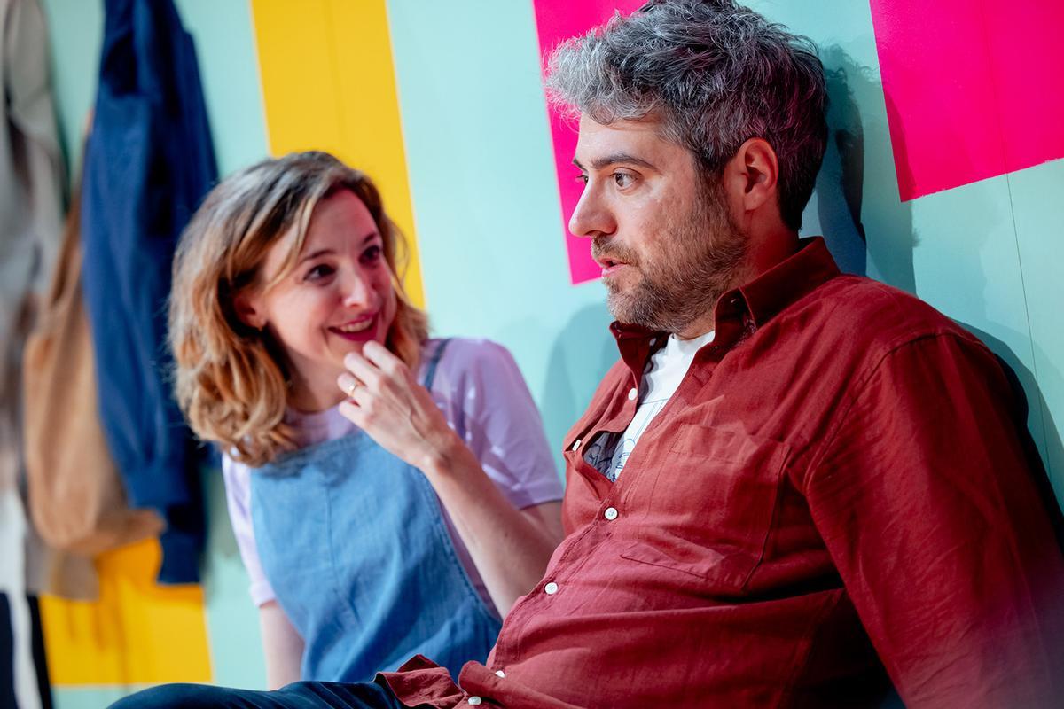 Anna Moliner i Biel Duran, en un passatge de l'obra