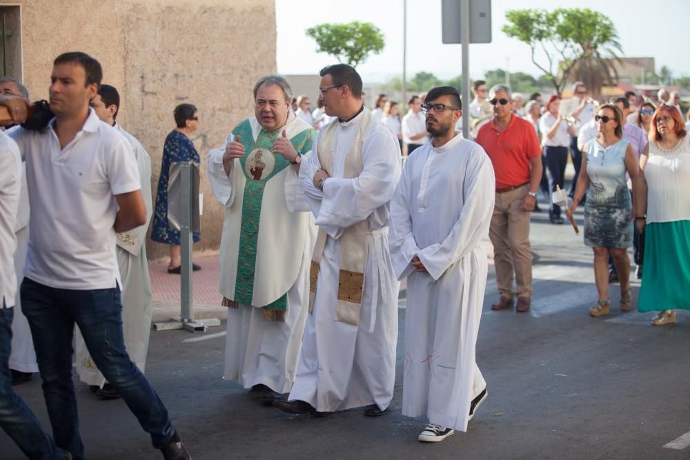 Las celebraciones en honor al copatrón centran la actividad del municipio, en especial en el Barrio Sur y la pedanía de El Barranco