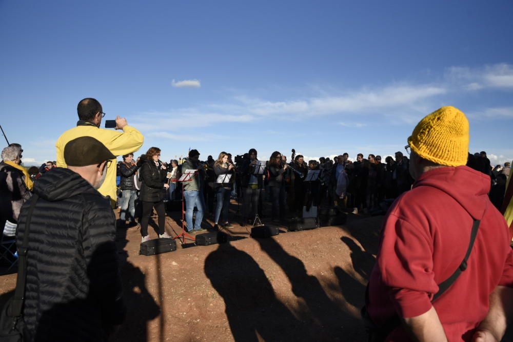 Lledoners s'omple un any després de l'empresonament dels líders independentistes