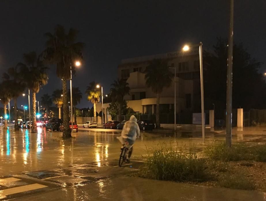 El temporal coge fuerza en toda Mallorca