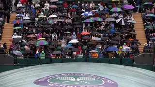 Sigue en directo la jornada de hoy de Wimbledon: La lluvia marca la jornada