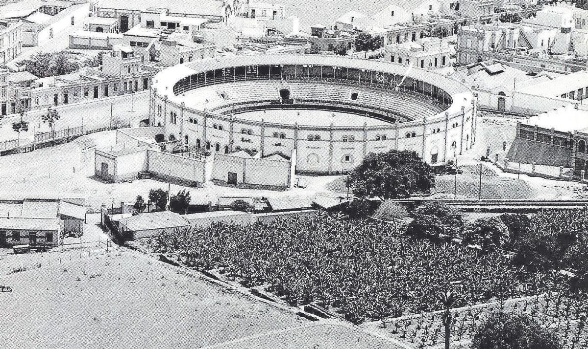 Imagen de la Plaza de toros.